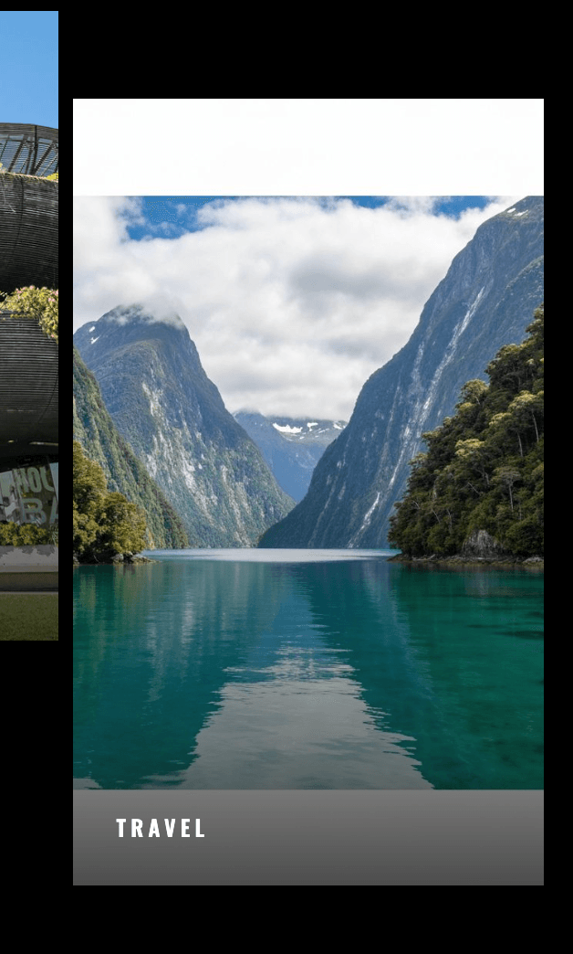 Travel portfolio from the CELLA media kit